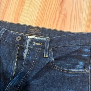 Filson Men's Dark Blue Slim Straight Jeans - Rail Splitter